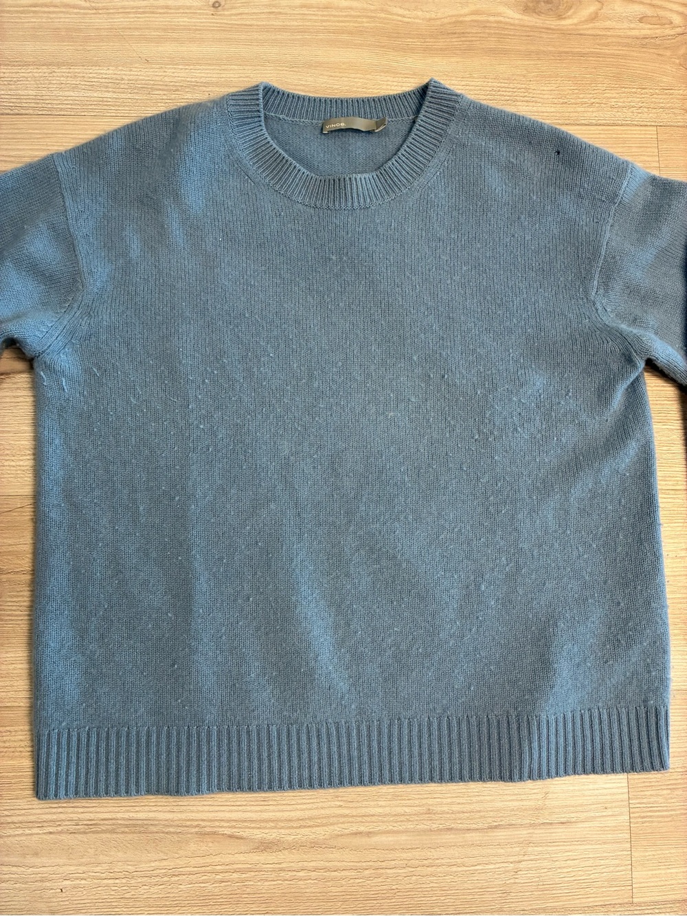 Vince Blue Cashmere Sweater - Picture 2 of 6